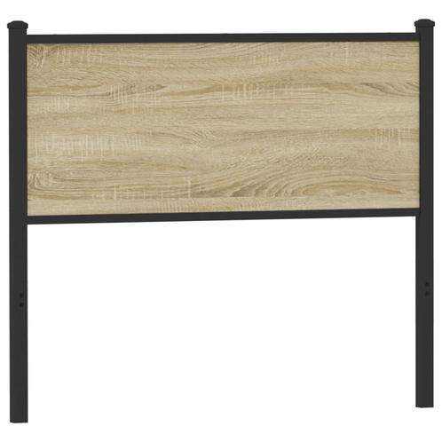 vidaXL Tête de lit sonoma 107 cm bois dingénierie et, Maison & Meubles, Chambre à coucher | Lits, Neuf, Envoi