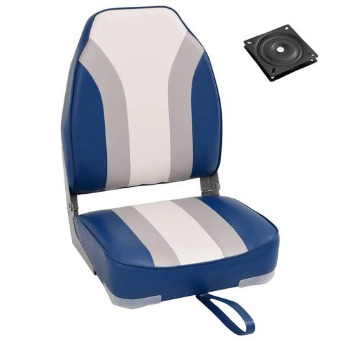 vidaXL 2-delige Bootstoelenset met hoge rugleuning, Watersport en Boten, Bootonderdelen, Nieuw, Verzenden