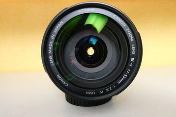 Canon EF-S F.2,8 17-55mm Ultrasonic IS(image stabilizer)