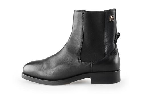 Tommy Hilfiger Chelsea boots in maat 39 Zwart | 5% extra, Kleding | Dames, Schoenen, Zwart, Zo goed als nieuw, Overige typen, Verzenden