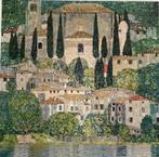 Gustav Klimt (1862-1918), after - Kerk in Cassone
