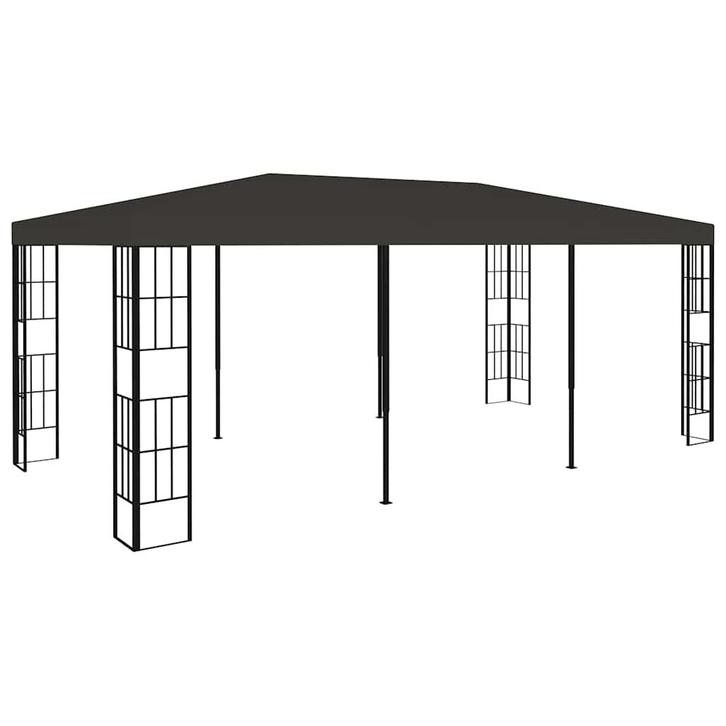 vidaXL Prieel 3x6 m antraciet, Jardin & Terrasse, Tonnelles, Envoi