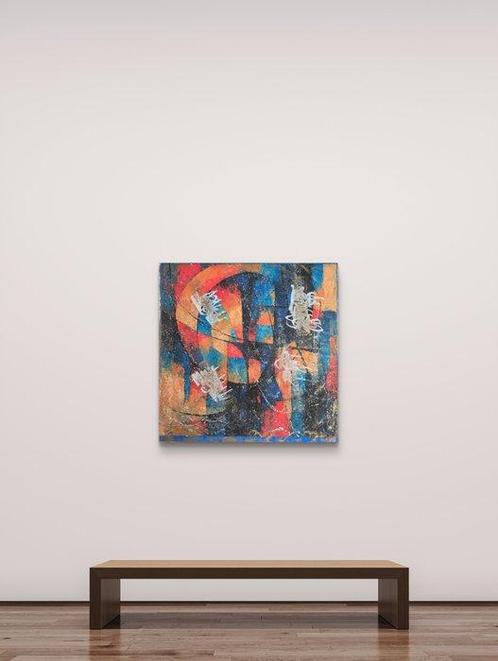 Nicole Lubbers - Wild Lines, Wired Minds XL, Antiek en Kunst, Kunst | Schilderijen | Modern