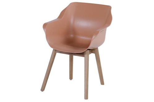 Hartman Sophie Element tuinstoel Italian terre met teak, Tuin en Terras, Tuinsets en Loungesets