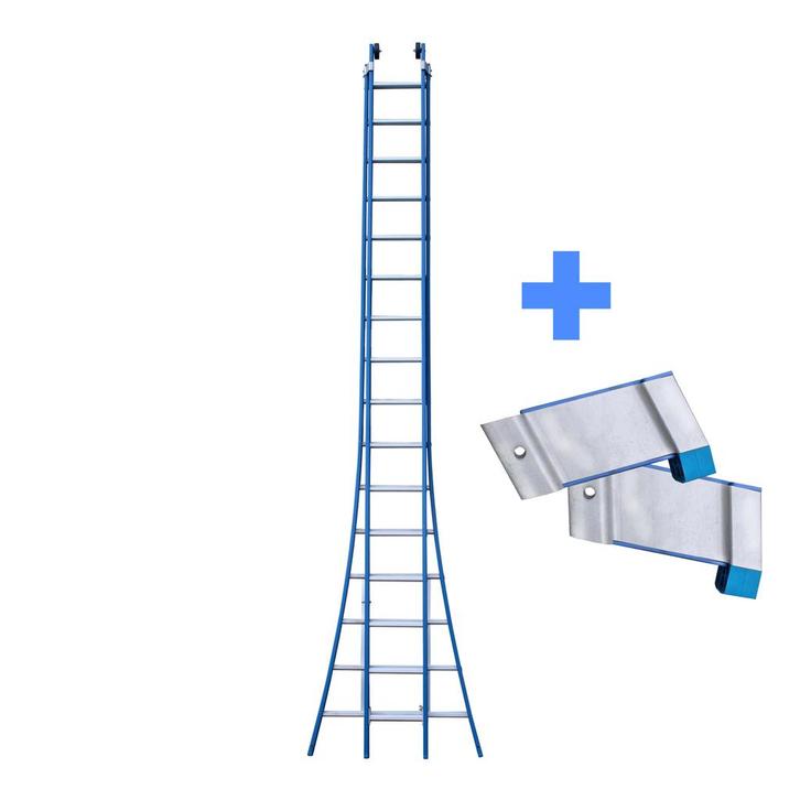 ASC Ladder Premium 2 delig LEEGVERKOOP, Doe-het-zelf en Bouw, Ladders en Trappen, Nieuw, Verzenden