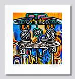 Toni Esposito - Street of NY - Original Pigmentgrafik -, Antiek en Kunst