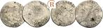 1/2 Patagon Lot 2 Stueck Brabant: Albert en Isabella, 159..., Postzegels en Munten, Verzenden, België