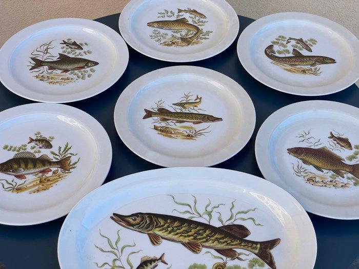 Vohenstrauss, Seltmann Weiden - Eetservies voor 6 (7) -, Antiek en Kunst, Antiek | Meubels | Tafels