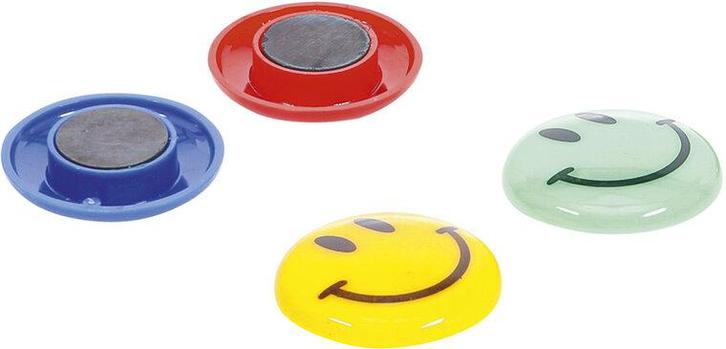 4-delige magneet set smile, diameter 40 mm, Auto diversen, Autogereedschap, Verzenden
