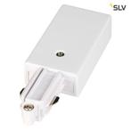 SLV 1-Fase-Rail eindvoeding wit aarde links, Huis en Inrichting, Verzenden, Nieuw, Metaal