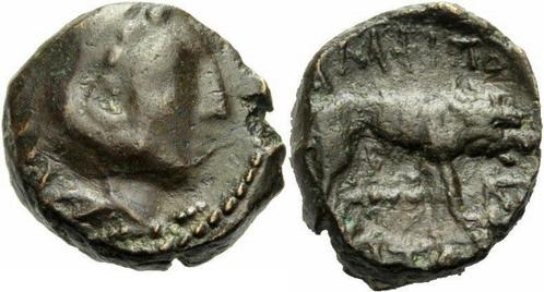 148-32 v Chr Amphipolis Makedonien Bronze 148-31, Postzegels en Munten, Munten en Bankbiljetten | Verzamelingen, Verzenden