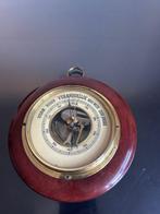 Aneroid barometer - Messing, Hout