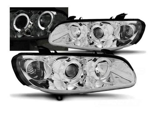 Angel Eyes koplampen Chrome geschikt voor Opel Omega B, Autos : Pièces & Accessoires, Éclairage, Envoi