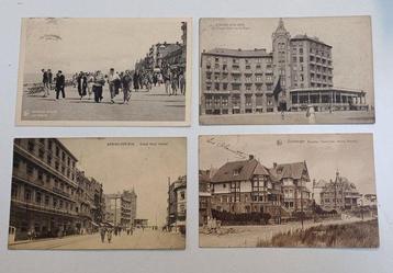 Belgique - Flandre occidentale, littoral belge - Carte beschikbaar voor biedingen