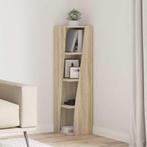 vidaXL Hoekkast Sonoma Eik 27,5x27x102cm Bewerkt hout, Verzenden, Nieuw
