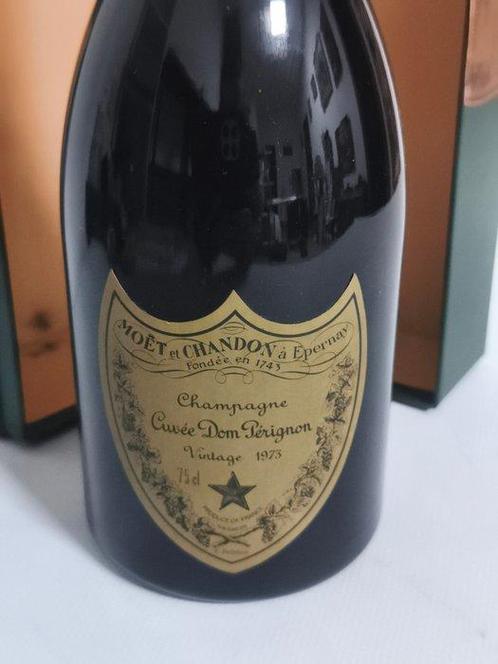 1973 Dom Pérignon - Champagne - 1 Fles (0,75 liter), Verzamelen, Wijnen