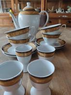 Ontbijtservies - 18 kt goud - Servies met goud, Antiquités & Art, Antiquités | Meubles | Tables