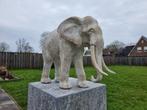Beeld, Large Ibiza Style Elephant - 30 cm - Hars, Antiquités & Art, Curiosités & Brocante