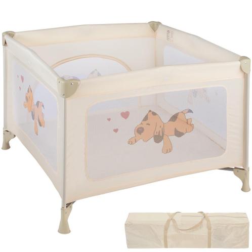 Baby box Tommy Junior 105x105x78cm - beige