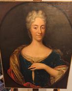 European school (XVIII) - Portrait de dame, Antiek en Kunst