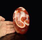 Cornaline agate autoportante entièrement polie - Madagascar