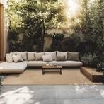 2dekans | tectake® Gevlochten vloerkleed - Boho-stijl - Jute, Huis en Inrichting, Ophalen of Verzenden, Nieuw