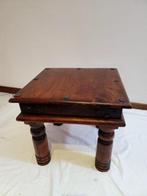 Salontafel - Hout - Vierkant salontafeltje, Antiek en Kunst