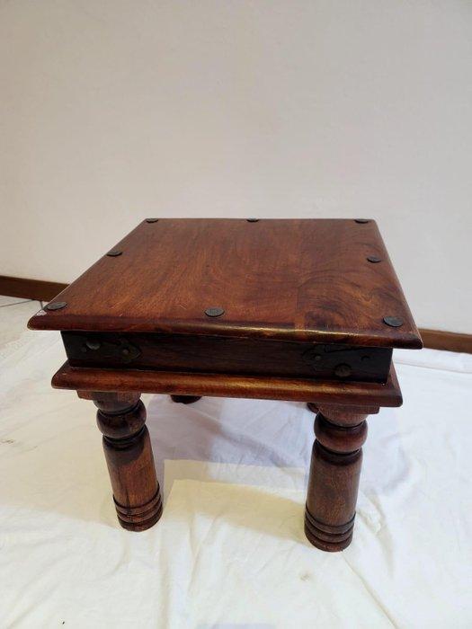 Salontafel - Hout - Vierkant salontafeltje, Antiek en Kunst, Curiosa en Brocante