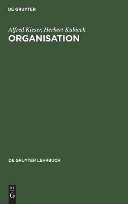 De Gruyter Lehrbuch- Organisation 9783110096415, Livres, Livres Autre, Envoi