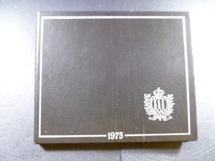 San Marino. Commemorative coin 1975/1980 (6 set) (Zonder, Postzegels en Munten, Munten | Europa | Niet-Euromunten