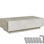 tectake Salontafel Lasley met voet, draagkracht 45 kg - Trav, Huis en Inrichting, Tafels | Salontafels, Verzenden, Nieuw