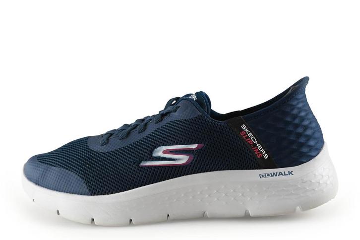 Skechers Instappers in maat 44 Blauw | 5% korting, Kleding | Heren, Schoenen, Blauw, Zo goed als nieuw, Overige typen, Verzenden