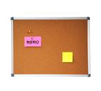 Prikbord kurk 30 x 45 cm met aluminium lijst, Nieuw, Verzenden