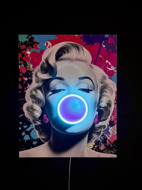 LEDMansion (1995) - Marilyn Pop Led Wall Art, Antiek en Kunst, Kunst | Schilderijen | Modern