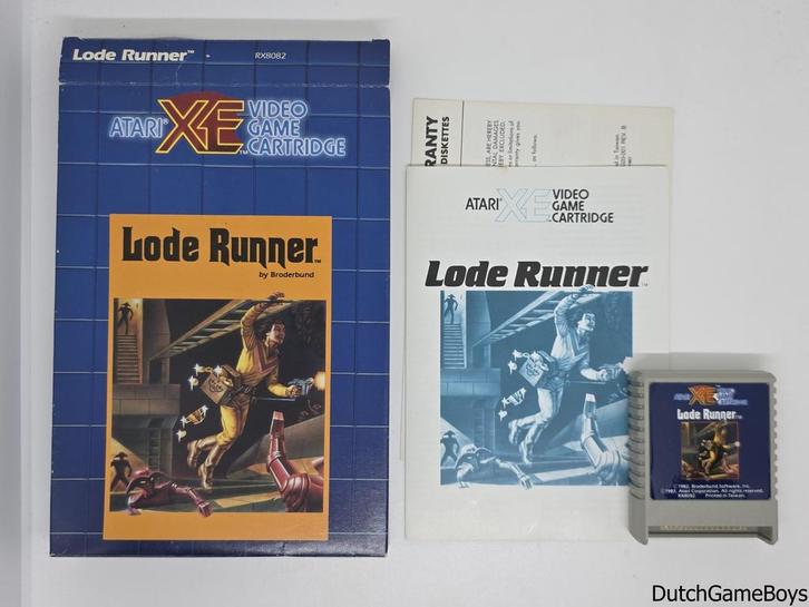 Atari XE/XL - Lode Runner, Games en Spelcomputers, Spelcomputers | Atari, Gebruikt, Verzenden