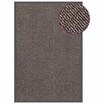vidaXL Deurmat getuft 80x120 cm donkerbruin, Tuin en Terras, Verzenden, Nieuw
