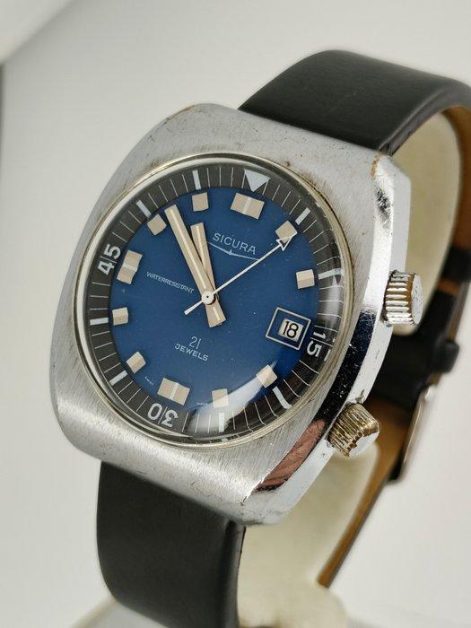 Sicura - Divers inner rotating bezel - Zonder minimumprijs -, Handtassen en Accessoires, Horloges | Heren