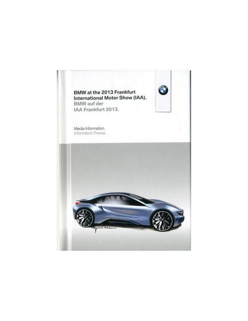 2013 BMW FRANKFURT IAA PERSMAP + 1X USB, Livres, Autos | Brochures & Magazines