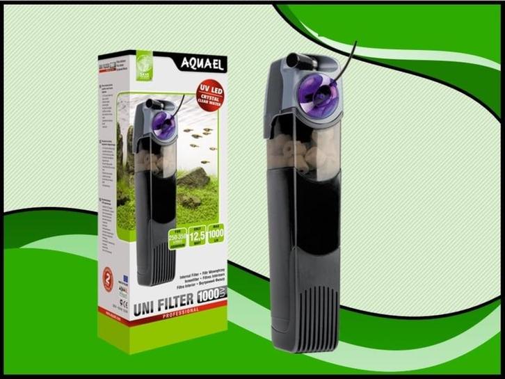 UNIFILTER UV 1000 power  aquarium binnenfilter met uv filter, Dieren en Toebehoren, Vissen | Aquaria en Toebehoren, Nieuw, Verzenden