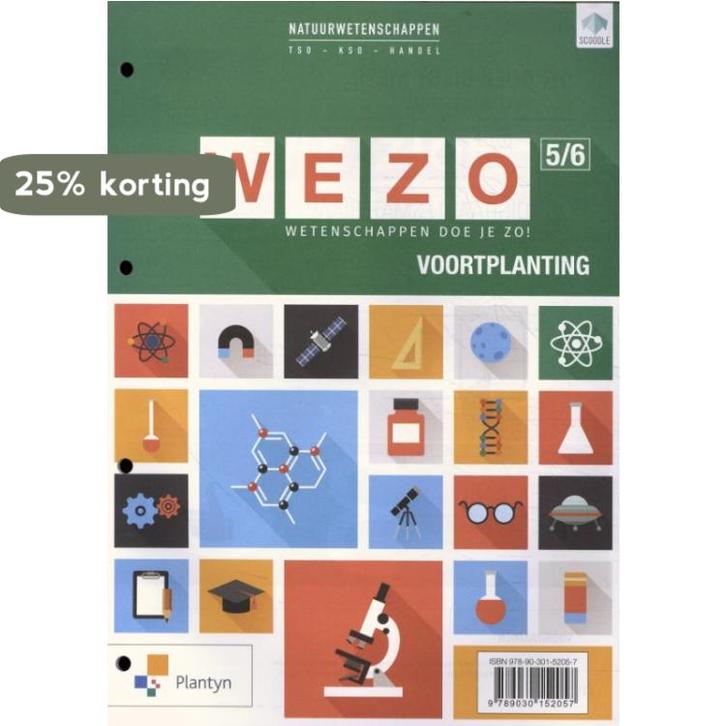 WEZO - Wetenschappen doe je zo 5/6 handel Voortplanting, Boeken, Schoolboeken, Zo goed als nieuw, Verzenden