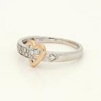 Ring - 18 karaat Witgoud Diamant (Natuurlijk), Handtassen en Accessoires, Ringen, Nieuw