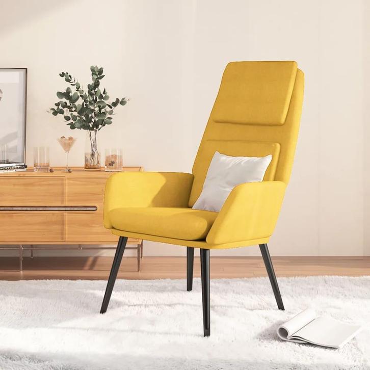 Gele Relaxfauteuil | OP = OP | 40% Voordeel Nu!, Huis en Inrichting, Zetels | Zetels, Nieuw, Verzenden