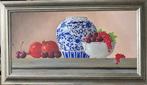Ben Oude Breuil (1949) - Chinese pot, granaatappels met, Antiek en Kunst