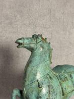 Beeld, Paard - 22.5 cm - Brons, Antiek en Kunst