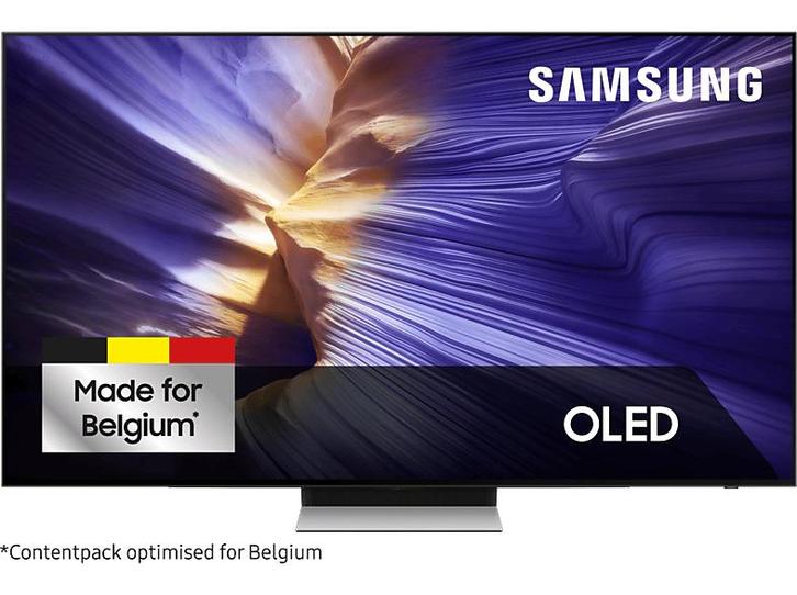 Samsung -  55” Oled 4k Tv S90f (2025) - Zwart, Audio, Tv en Foto, Televisies, 100 cm of meer, 100 cm of meer, Nieuw, Samsung, Verzenden