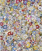 Takashi Murakami (1962) - Skulls & Flowers Multicolor