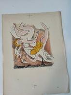 Kees Van Dongen (1877-1968) - Scène inspirée de Léda et le