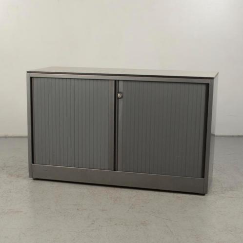 Roldeurkast Ahrend - Antraciet - 74 x 120 cm, Huis en Inrichting, Kasten | Roldeurkasten en Archiefkasten, Ophalen of Verzenden