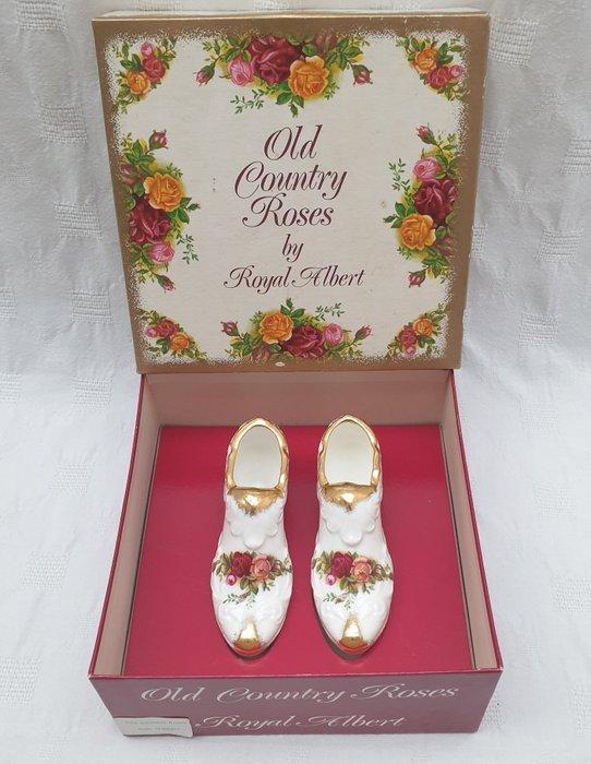 Decoratief ornament (2) - Royal Albert - Oude land rozen -, Antiquités & Art, Curiosités & Brocante