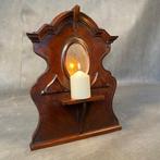 Kaarsenstandaard met oor - Hout